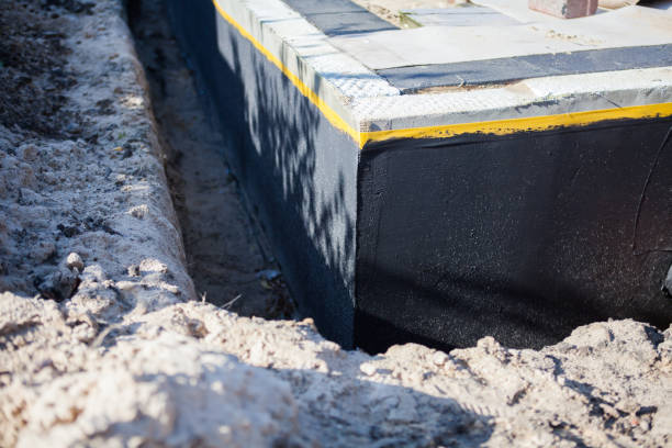 SJ Waterproofing Pros completing home waterproofing near Daleville, IN